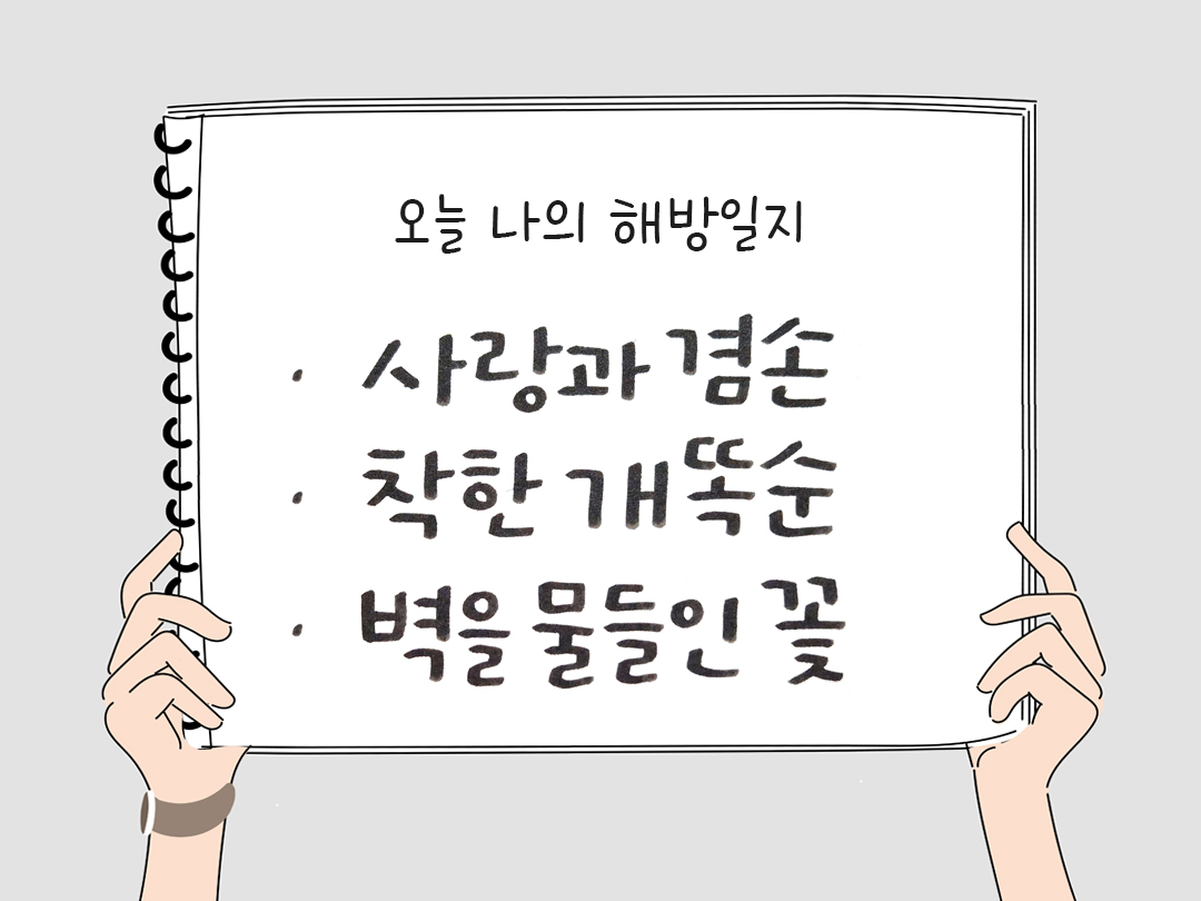 피어나네 감사일기 25년 1월 24일 오늘 나의 해방일지 감사노트 감사를 통해 발견한 행복 오늘 감사한 순간들