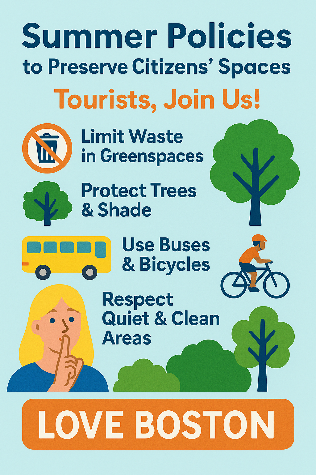 시민의 공간을 지켜주는 보스턴의 여름정책