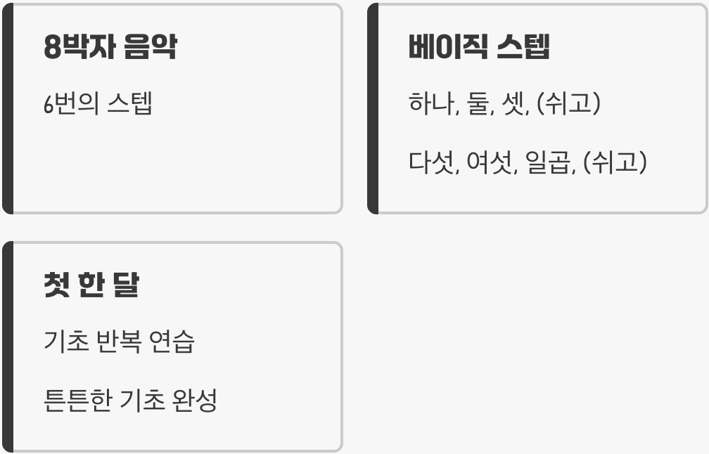 살사댄스의 첫걸음, 기본 스텝 익히기