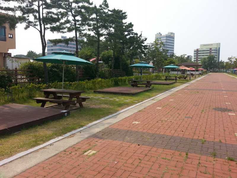 속초해변 국민여가 캠핑장