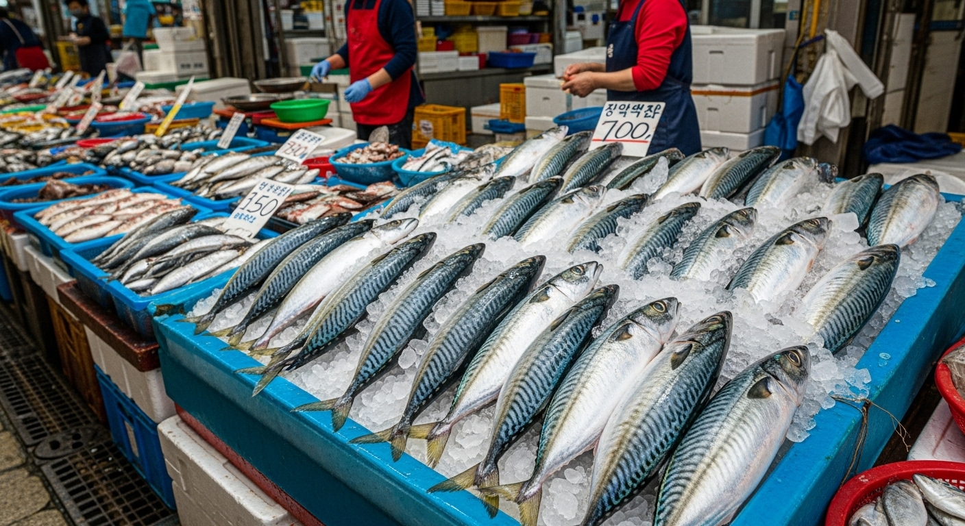 7월 제철 고등어