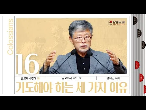 골로새서 2장 7절 묵상 - 그 안에 뿌리를 박으며 세움을 받아 교훈을 받은 대로 믿음에 굳게 서서_7