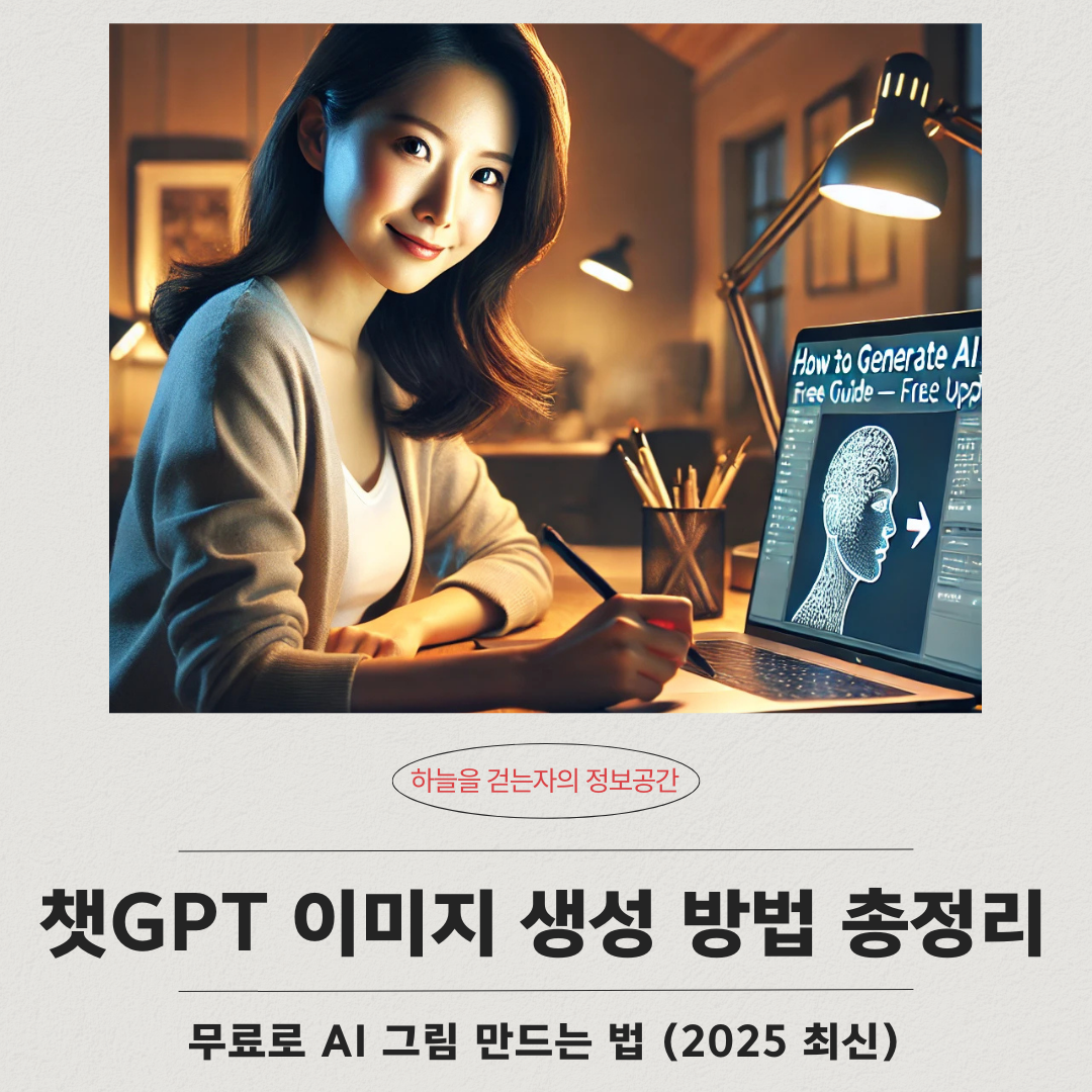 챗GPT 이미지 생성 방법 총정리|무료로 AI 그림 만드는 법 (2025 최신)
