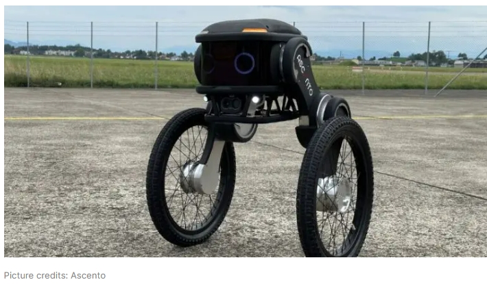 스위스 스타트업의 자율보안 순찰로봇 출시 VIDEO: Swiss startup Ascento grabs $4.3M to launch autonomous security patrolling robot