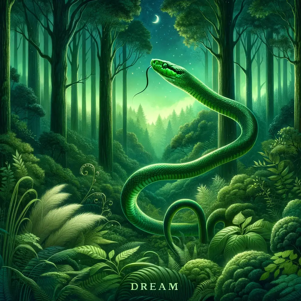 초록뱀 꿈 해몽