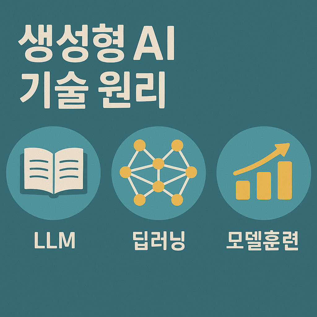 생성형 AI 기술원리 이미지