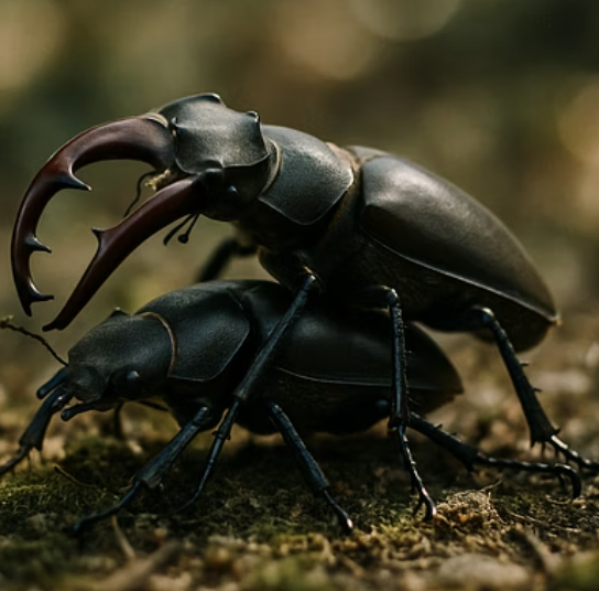 작은 턱의 비밀&amp;#44; 애사슴벌레 암수 구별 10초 만에 끝내는 법