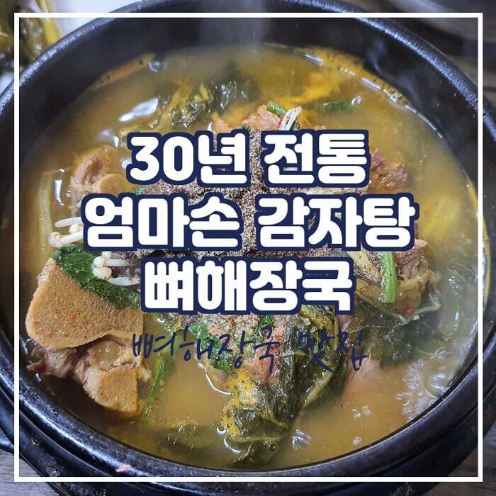 엄마네감자탕 뼈해장국