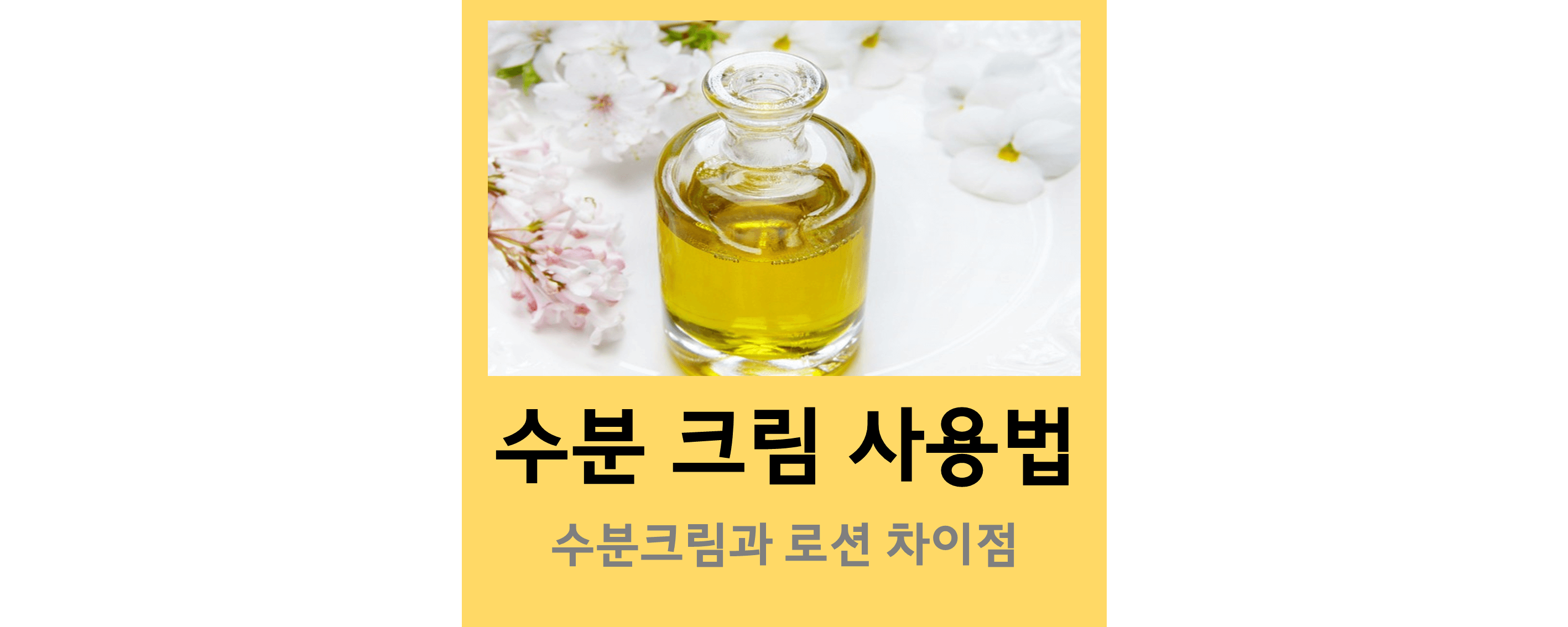수분크림