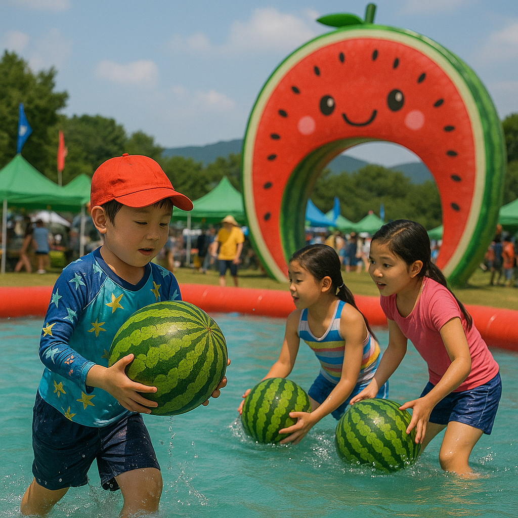 수박축제 체험