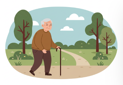 시니어 걷기운동