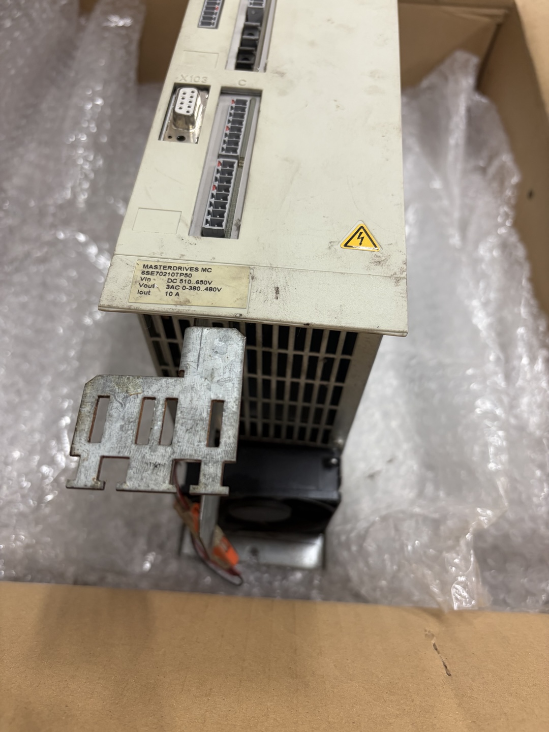 SIEMENS MASTERDRIVES 동작 에러 수리 사례 4