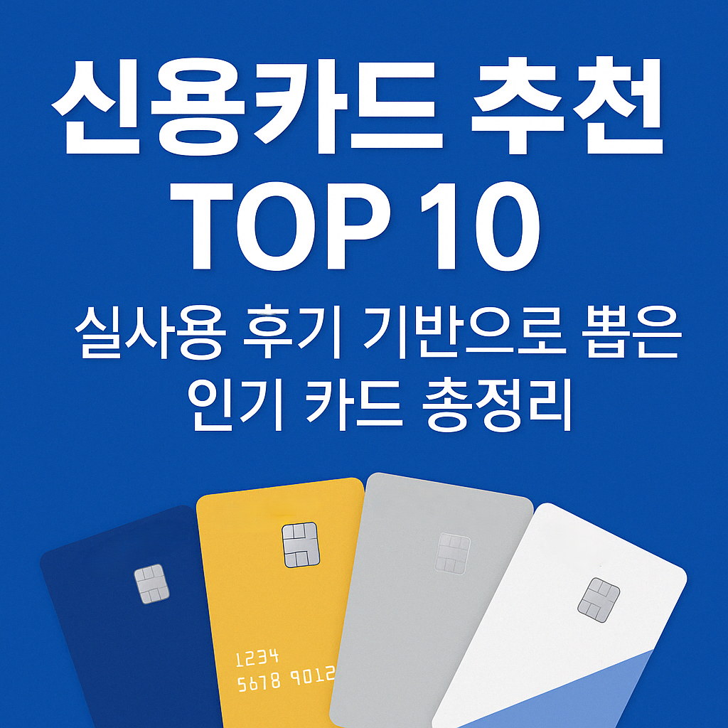 신용카드 추천 썸네일