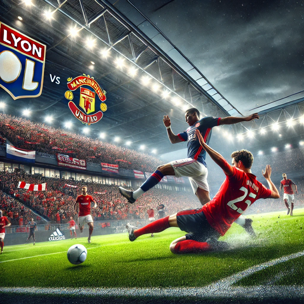 리옹 맨유 관련 이미지