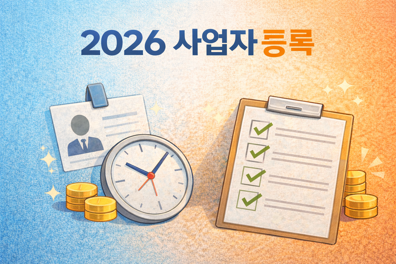 사업자등록 전·후 받을 수 있는 지원금 차이