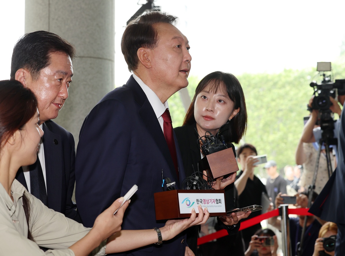 윤석열 내란 특검 대면조사