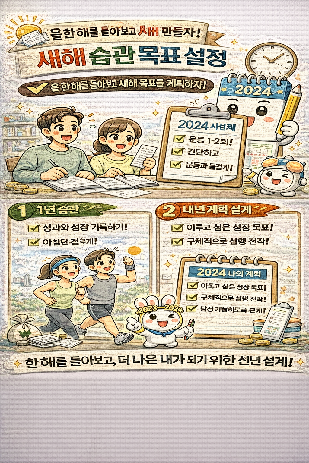 1년 회고 작성 및 내년 성장 계획 설계하기