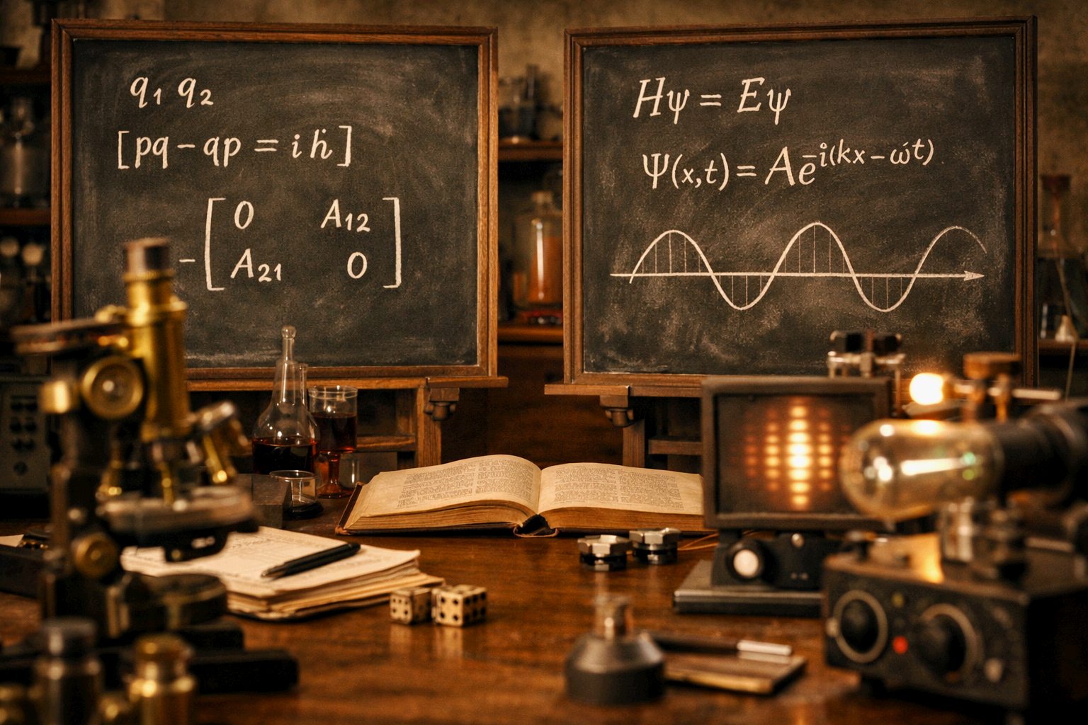 행렬역학과 파동역학