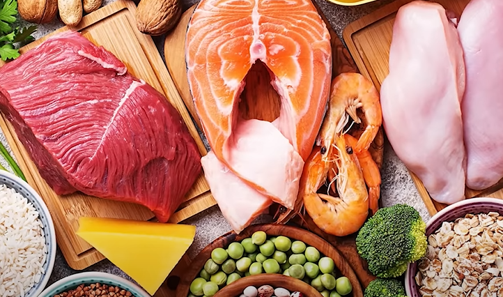 단백질 공급 음식들