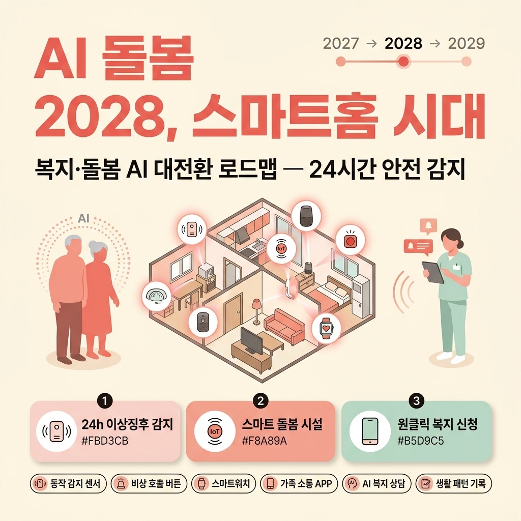 AI 돌봄, 2028년부터 확산되는 스마트홈