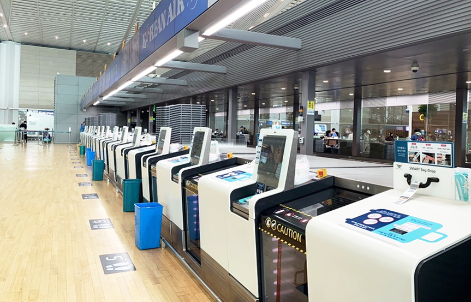 인천공항 백드랍 기기사진