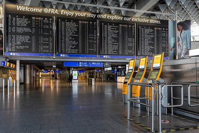 공항 모습