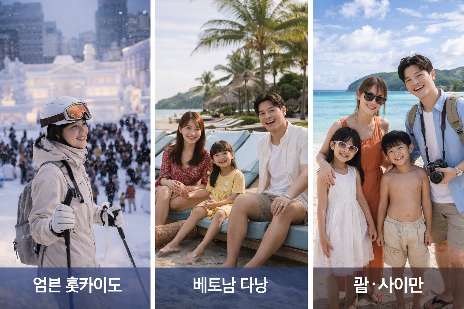 가족 해외여행 추천 1~4월 가기 좋은 곳