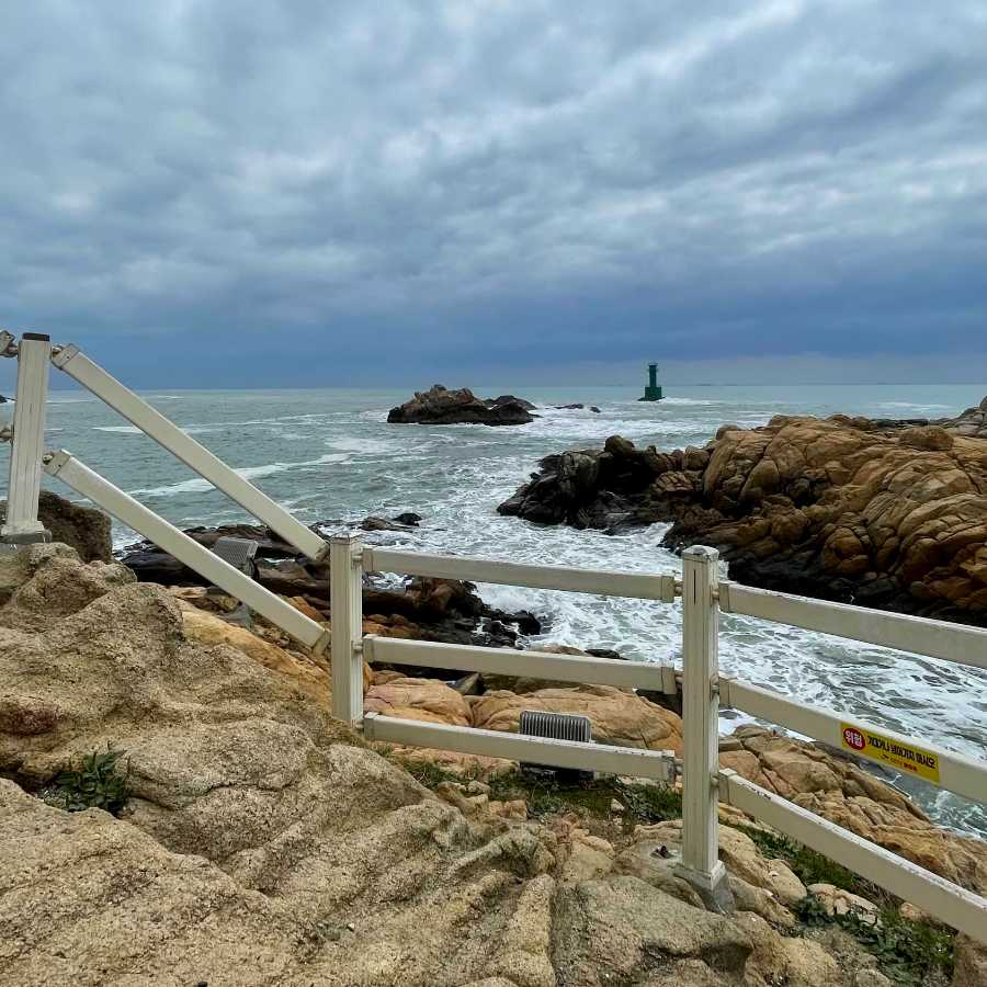 기장 죽성 드림성당 세트장 전망3