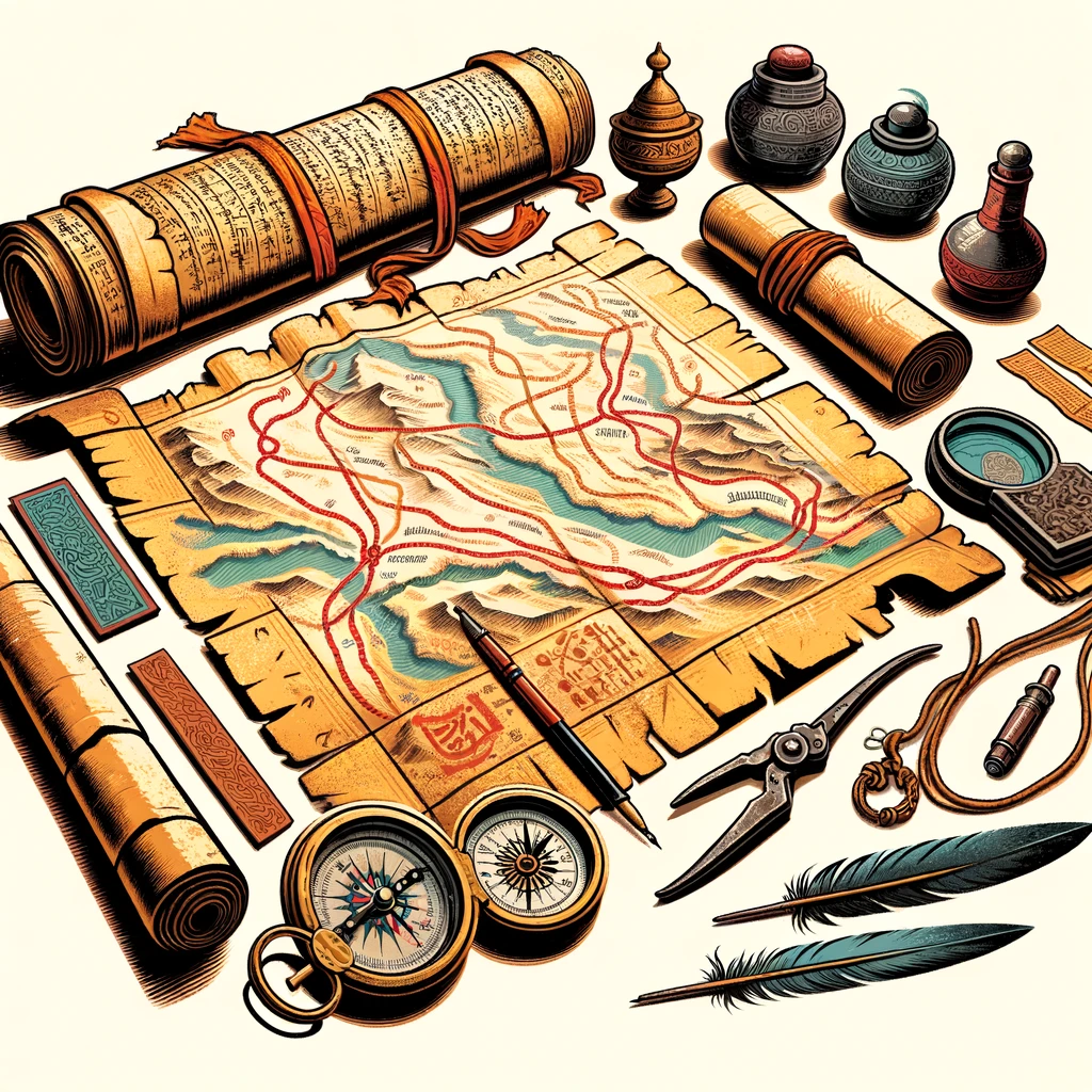 칭기스칸의 무던 탐색 도구