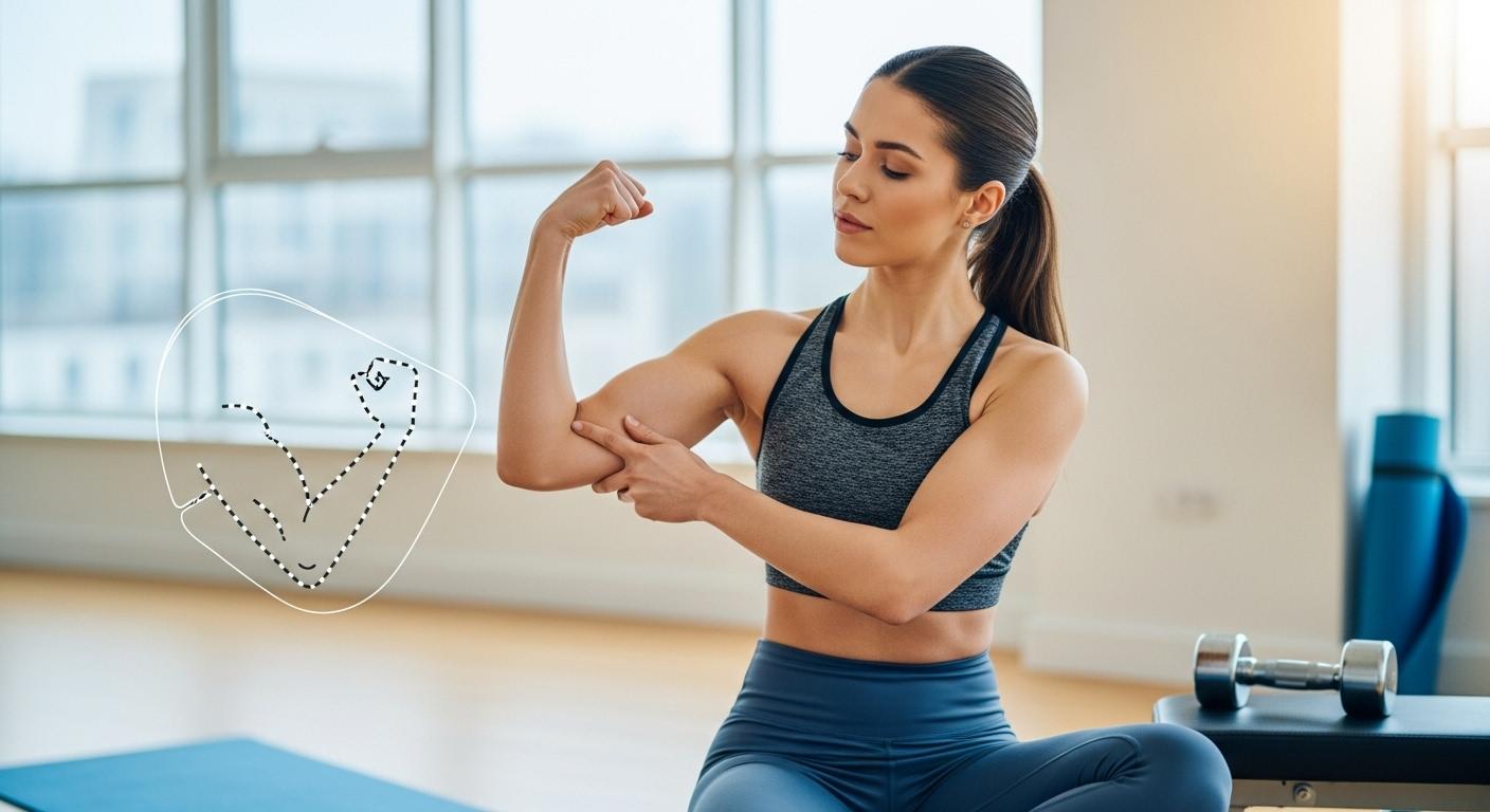 팔뚝살 지방흡입 후 운동