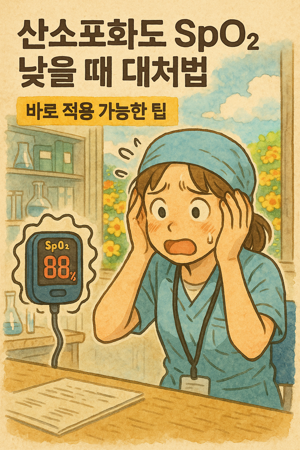 산소포화도 SpO₂ 낮을 때 대처법: 바로 적용 가능한 꿀팁 정리
