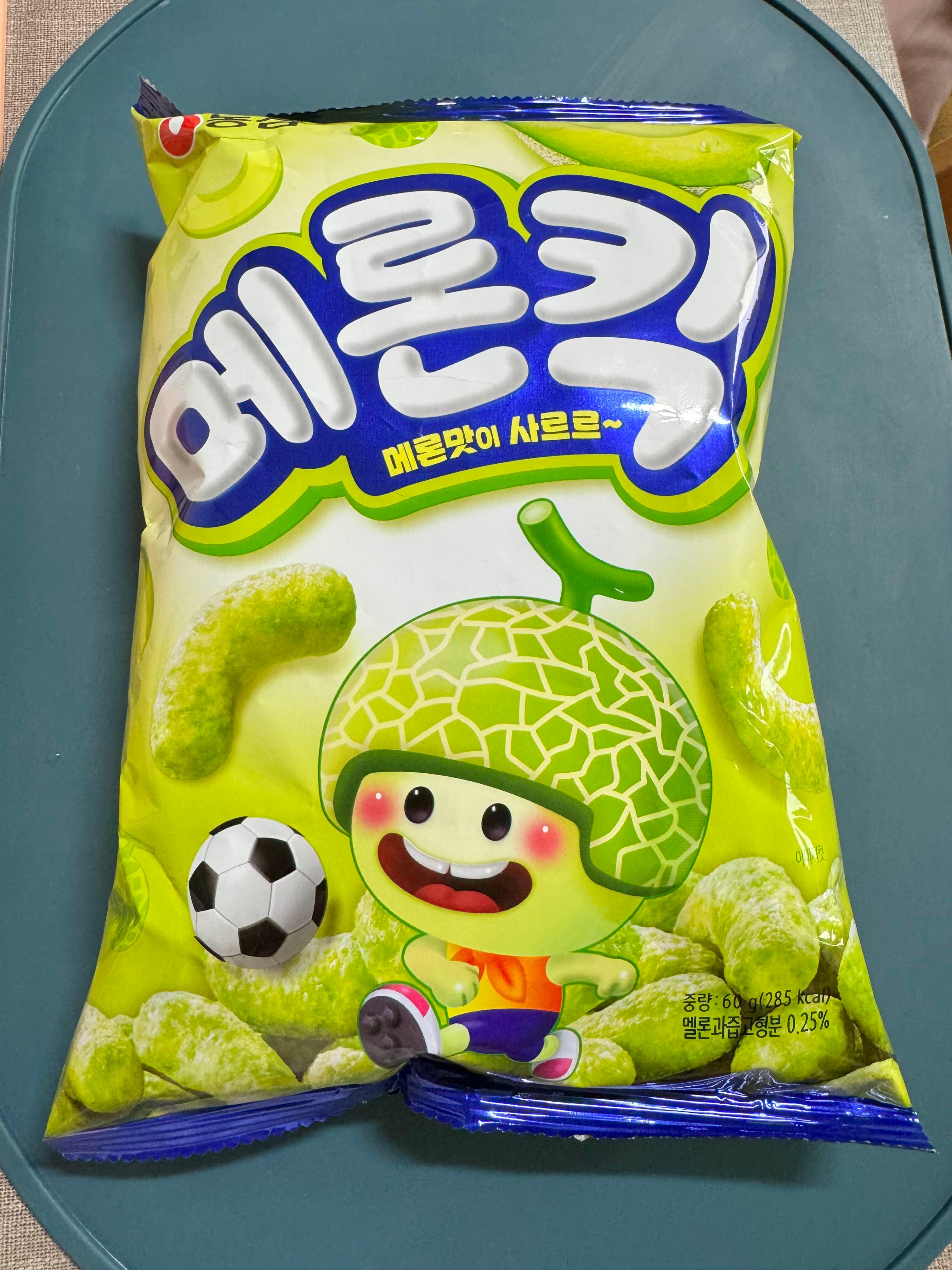 과자 메론킥 전면 사진