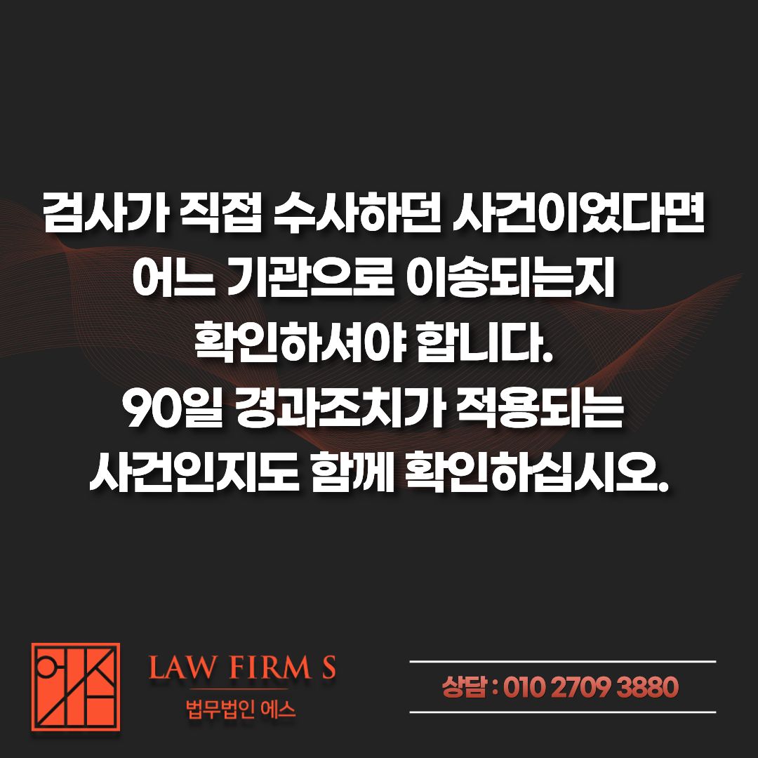 검찰청 폐지 이후, 조사받고 있는 내 성범죄 사건은 어떻게 되는걸까?