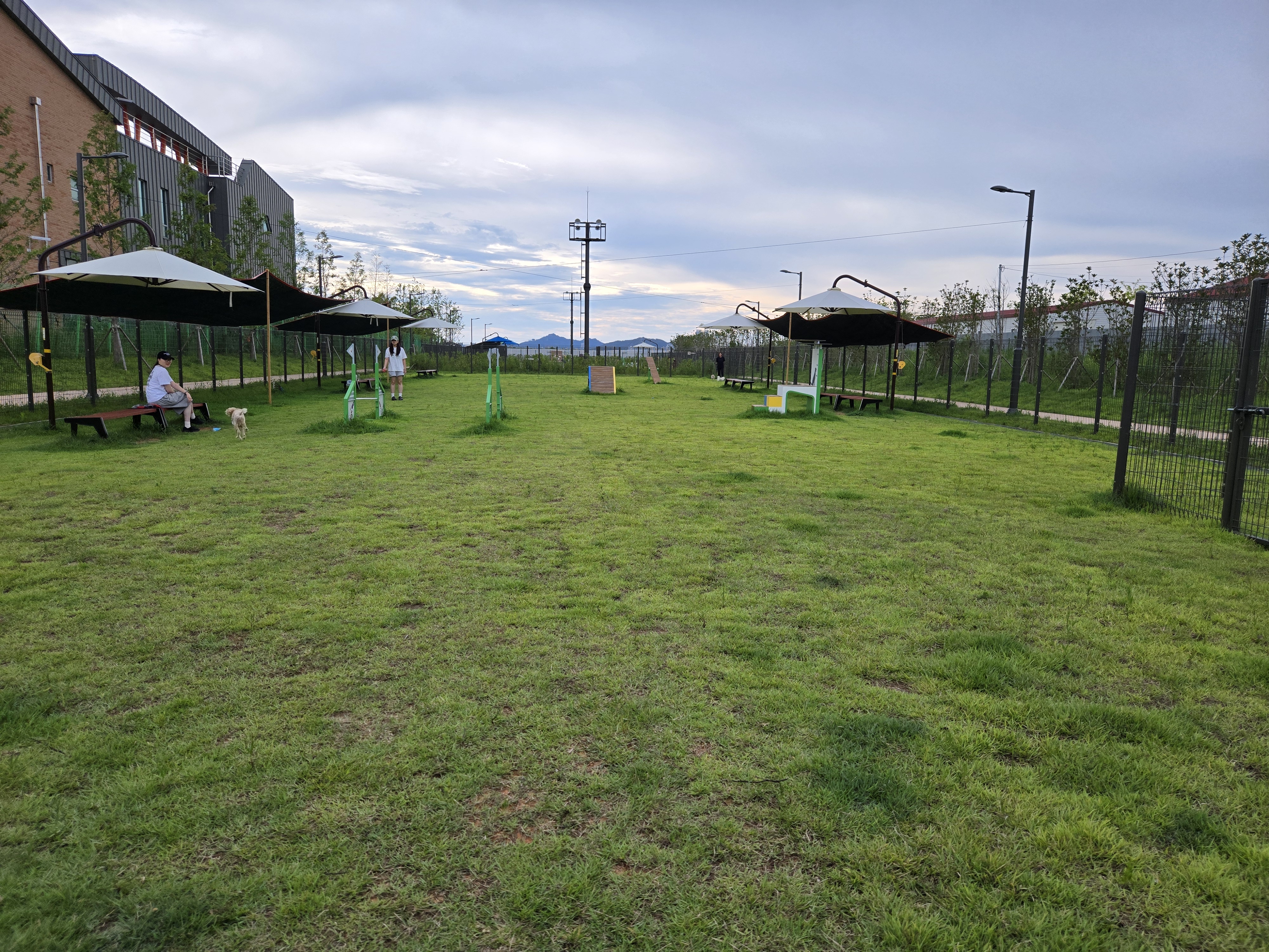 무안으로 오개 반려동물놀이터의 소형견 놀이터