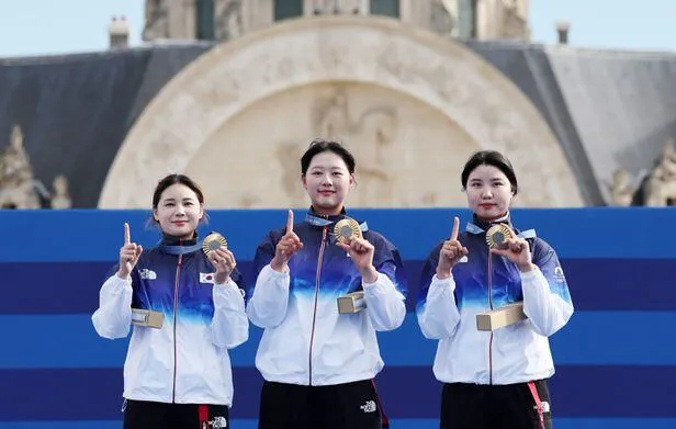 양궁-여자-단체-금메달