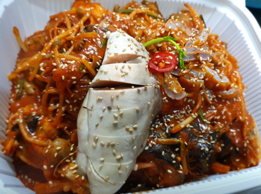 부산기장 태자 할매의 아귀수육