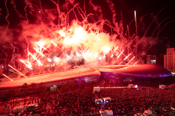 서울윈터페스타 불꽃쇼