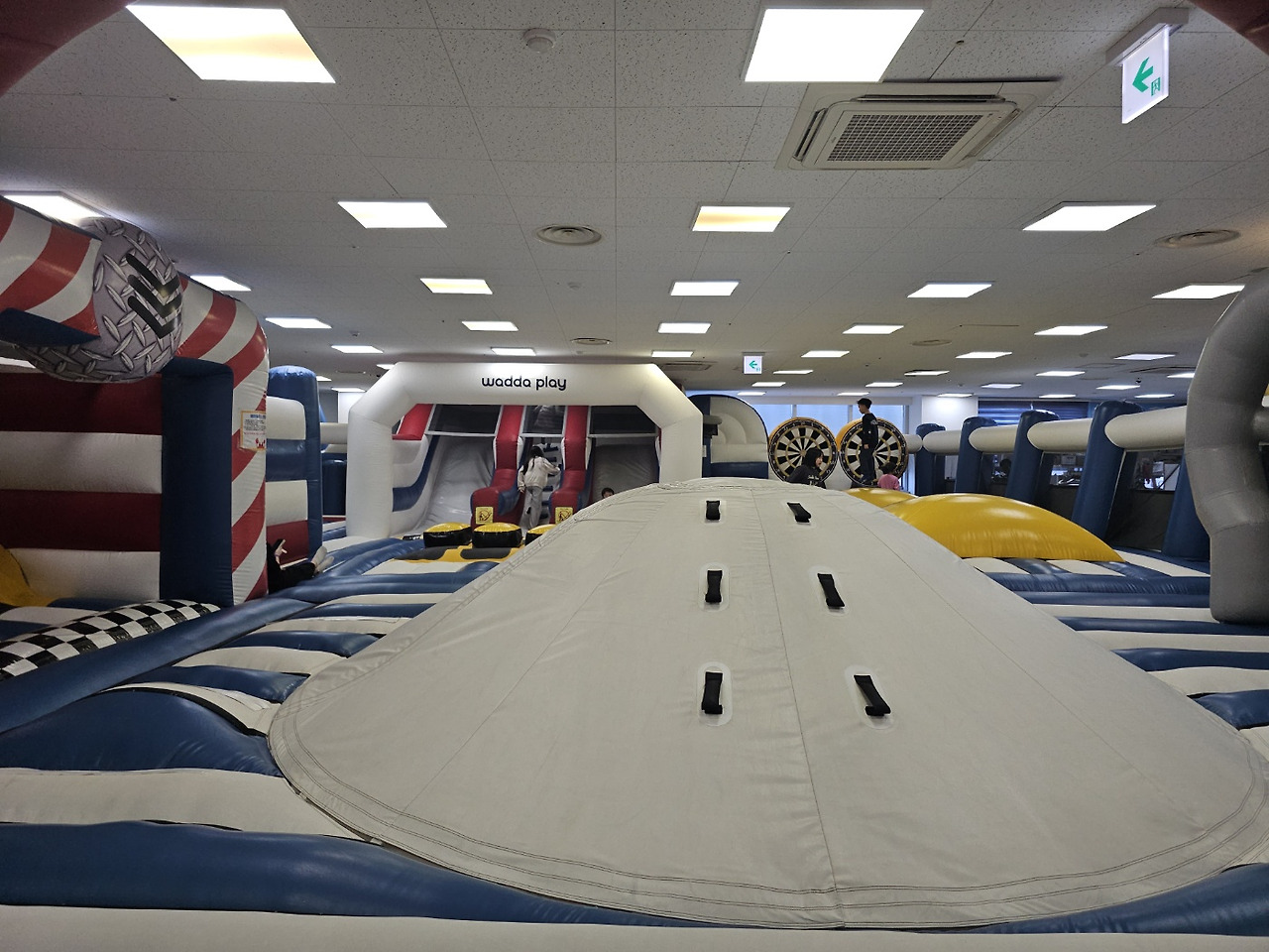 양산 모다아울렛 7층 키즈카페 '와따플레이' 방문 후기