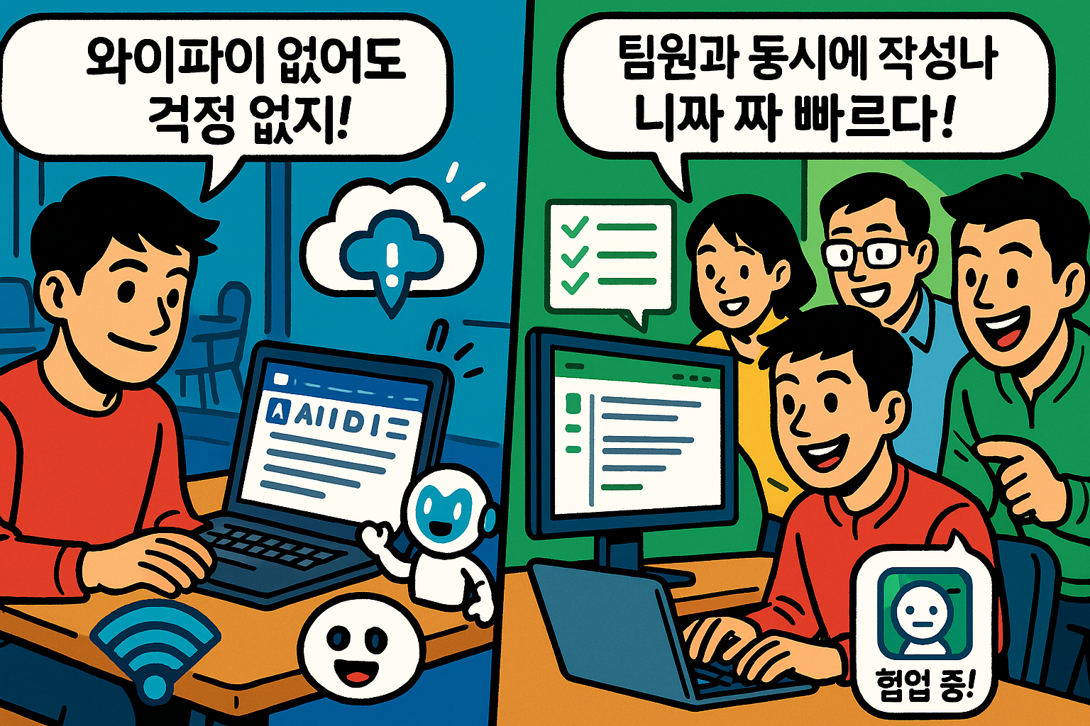 앱 기반 vs 웹 기반 글쓰기 환경 비교