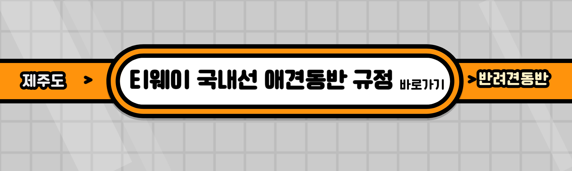 티웨이 국내선 애견동반