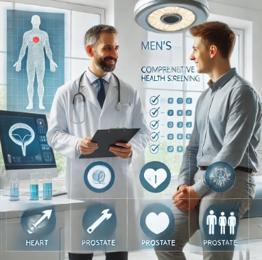 남성 종합검진 관련 이미지