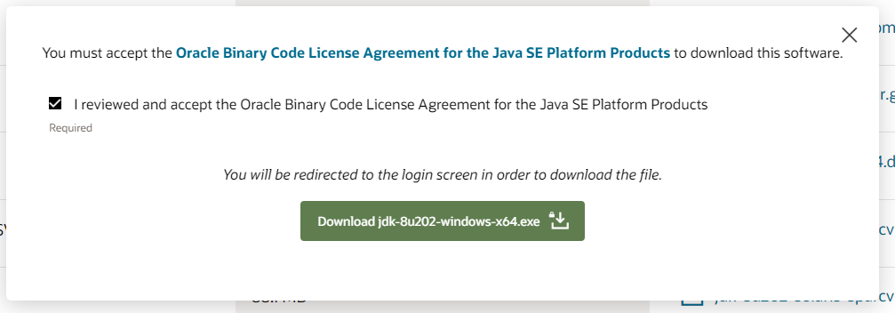 Window10 64bit에서 다운받는 경우
