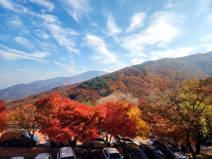 지리산 단풍시기