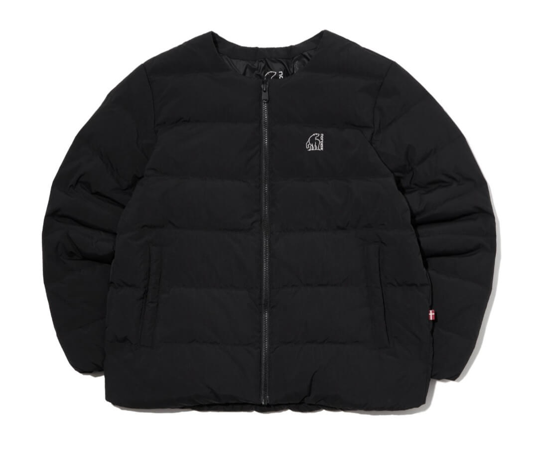 노르디스크 여성 경량패딩 블랙