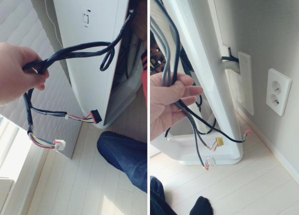 스탠드 에어컨 청소방법 청소주기 간단해요.