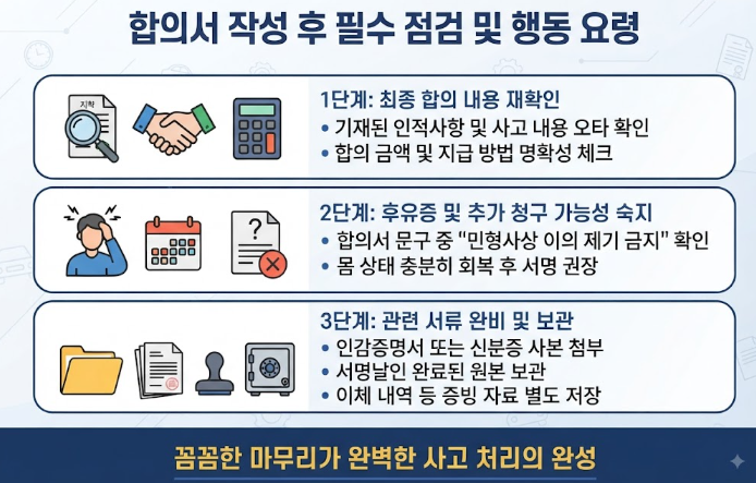 교통사고 합의서 양식
