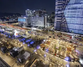 서울 빛초롱축제, 광화문광장 마켓_2