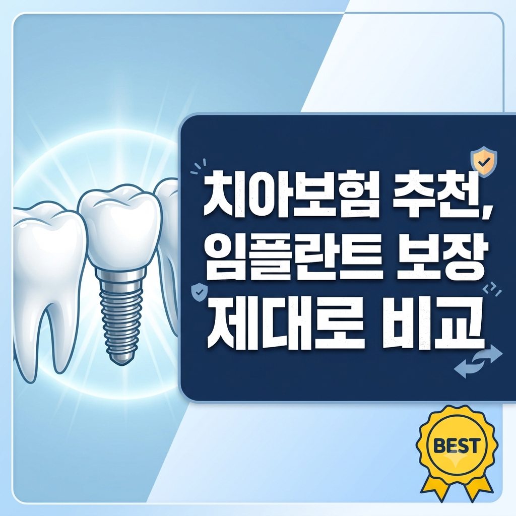 치아보험 추천