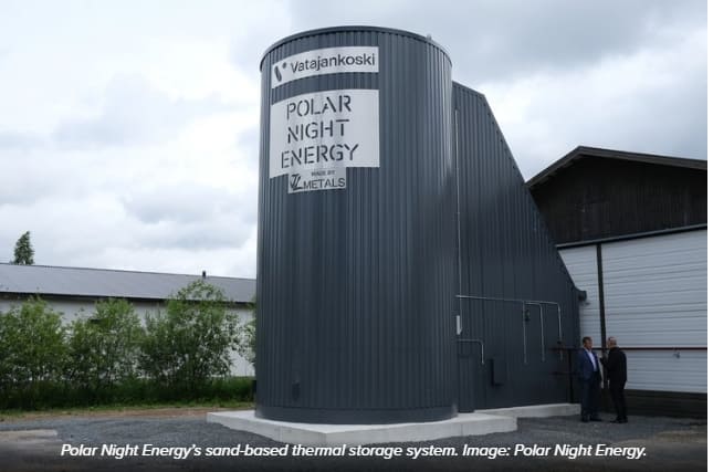 핀란드, 세계 최초 모래 기반 열 에너지 저장 시스템 가동 시작 VIDEO: World’s first large-scale ‘sand battery’ goes online in Finland