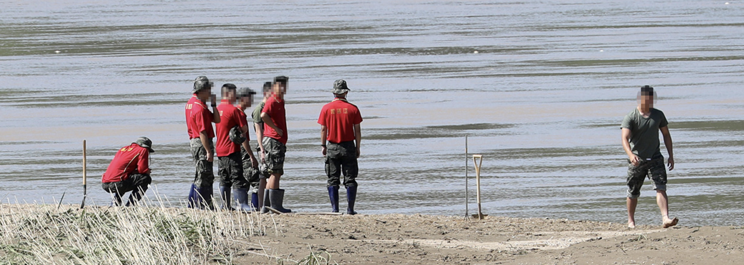 채해병 사건 사진 모습